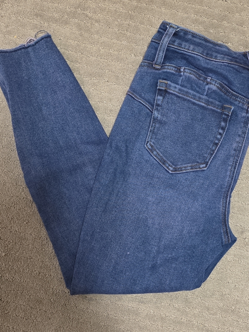 Women’s Purple Stretch High-Rise Jeans